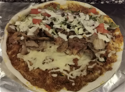 Turkse pizza döner en kaas